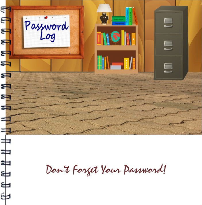 Password Log Notebook